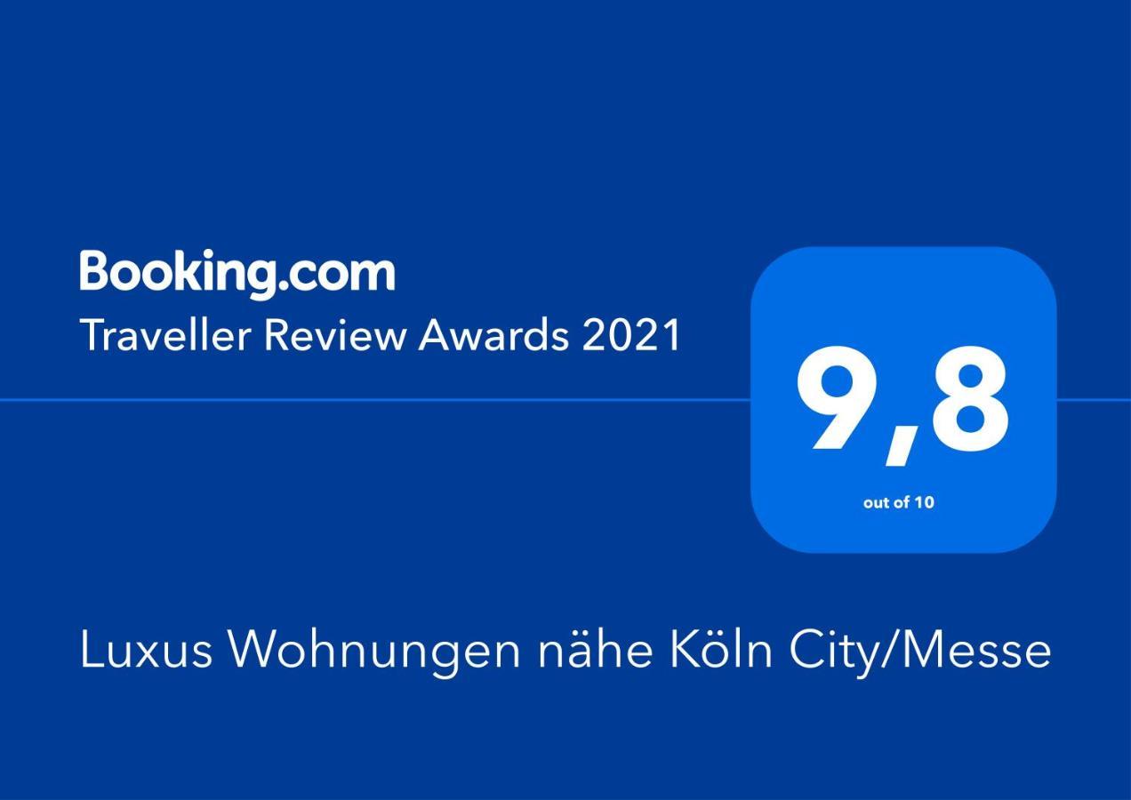 Luxus Wohnungen Naehe Koeln City/Messe Bergisch Gladbach Zewnętrze zdjęcie